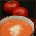 Crème de tomate au parmesan, Recette Ptitchef