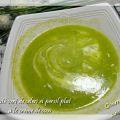 Velouté vert de celeri et persil plat à la[...]