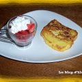 Pain perdu au fraises chantilly..., Recette[...]