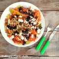 Salade poireaux, carottes et feta (Leek, carrot[...]