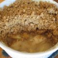 Croustade aux pommes à la crème d'érable