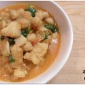 Cigrons amb bacalla i espinacs (soupe aux pois[...]