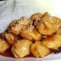 Poulet caramélisé à l'érable et gingembre
