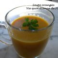 Soupe orangée