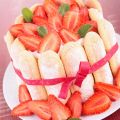 Charlotte aux fraises, crème de mascarpone et[...]