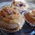 Cupcakes daims caramel