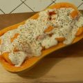 {Plat} Courge butternut farcie.