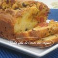 CAKE AU CHORIZO, TOMATES SÉCHÉES ET OLIVES