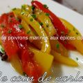 Duo de poivrons marinés aux épices douces