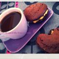 Whoopies au cacao & leur crème au beurre au café