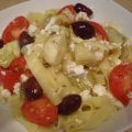 Fettucinis tomates confites, artichauts, olives[...]