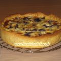 Tarte  chou-fleur et fourme d'Ambert.