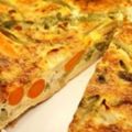 Tarte carotte-son d'avoine et chèvre