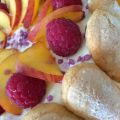 Charlotte Nectarines et Framboises