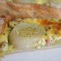 Quiche poireaux courgettes