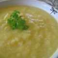 Crème de maïs et de courge poivrée