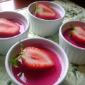 ~Jello mousse avec salade de fruits~ 