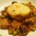 Ragoût de veau en croûte persillée
