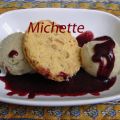 Glace au miel, figue et amande, sablé et coulis[...]