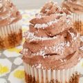 Muffins coco & chantilly chocolat
