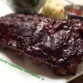 Côtes levées à la sauce barbecue au chocolat
