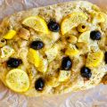 

Focaccia aux olives et citron confit 


