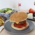 Hamburger au boeuf, Recette Ptitchef