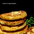 Galettes de pommes de terre aux fromages.