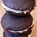 Whoopie pies au chocolat et au roquefort