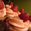 Cupcakes Fraises et Vanille