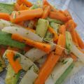 Assiette de légumes sautées