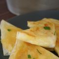 Bricks à la Courgette Jaune et au Chèvre