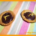 Mini tartelettes choco orange...