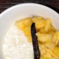 Tapioca au lait de coco, salsa d'ananas à la[...]