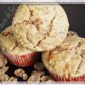 Muffins aux bananes et beurre d'arachide.