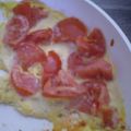 omelette aux tomates