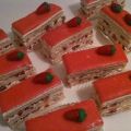 Le gâteau fraisier (strawberry cake)