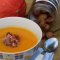 soupe au potimarron, châtaignes et chips de[...]