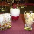 Verrine de mangues, crevettes et basilic sauce[...]