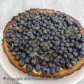 Tarte sablée aux myrtilles sur crème[...]