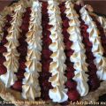 TARTE AUX FRAMBOISES MERINGUEE