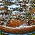 Tarte aux abricots, crème pâtissière pistache[...]