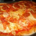 Pizza jambon fumé, tomate, mozzarella, Recette[...]