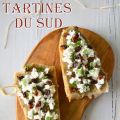 Tartines au caviar d'aubergine