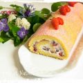 Un roulé girly aux fraises et grenade en habit[...]