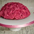 Gâteau roses aux pommes - Rose cake