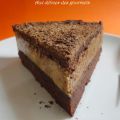 ENTREMET AU FLAN ET AU CHOCOLAT