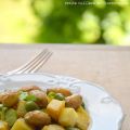 Salade de Pommes de terres nouvelles aux Fèves