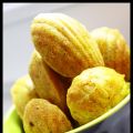 Mini madeleines aux crevettes et curry