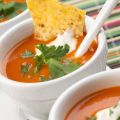 Soupe glacée à la tomate